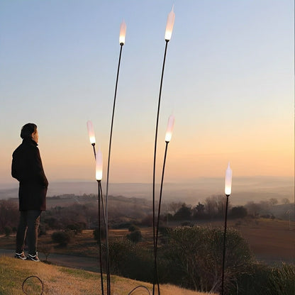 Modern Waterproof Cattail - Shaped LED Outdoor Landscape Pathway Lights - Flare Shack