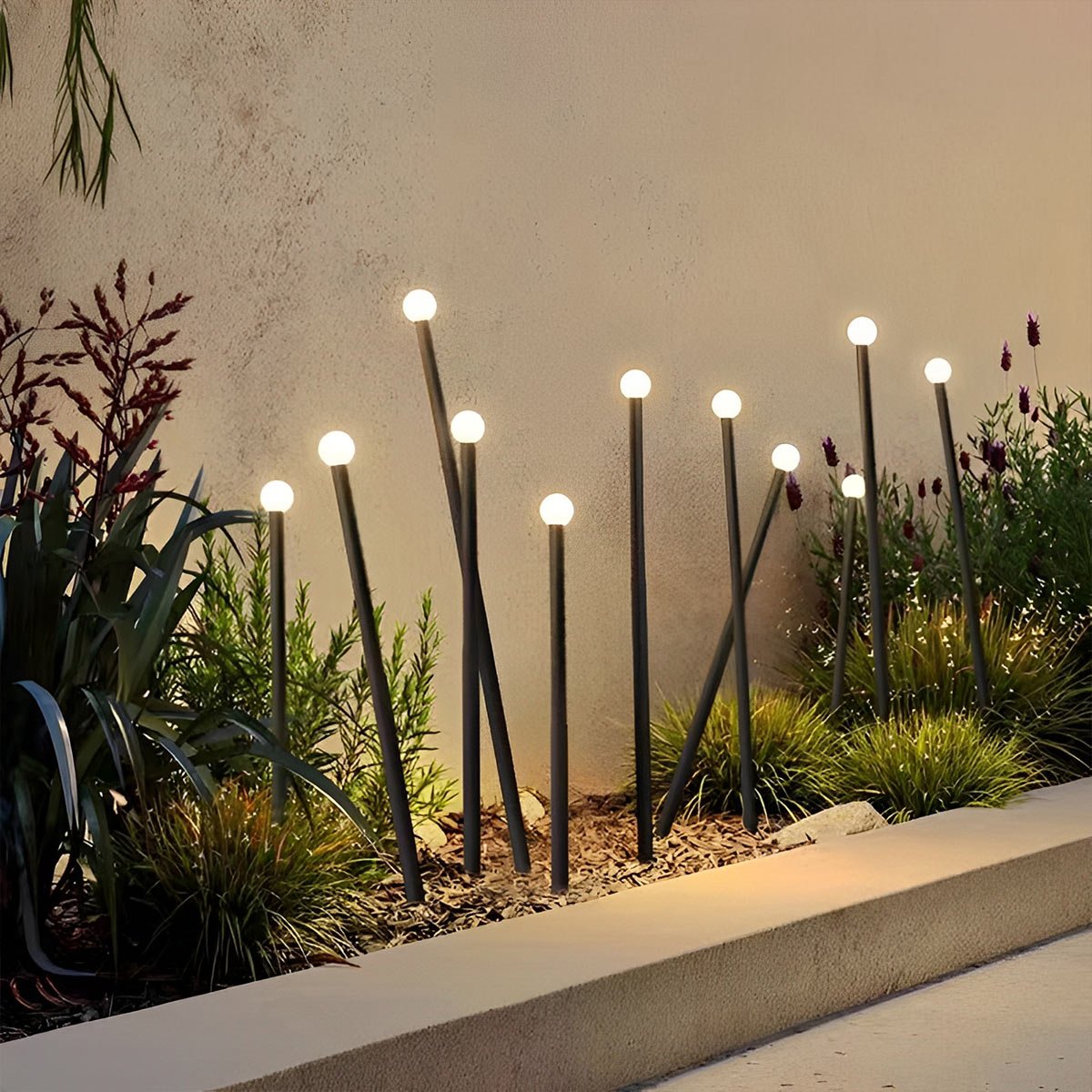 Modern Waterproof Firefly Outdoor LED Lawn Landscape Lights - Flare Shack