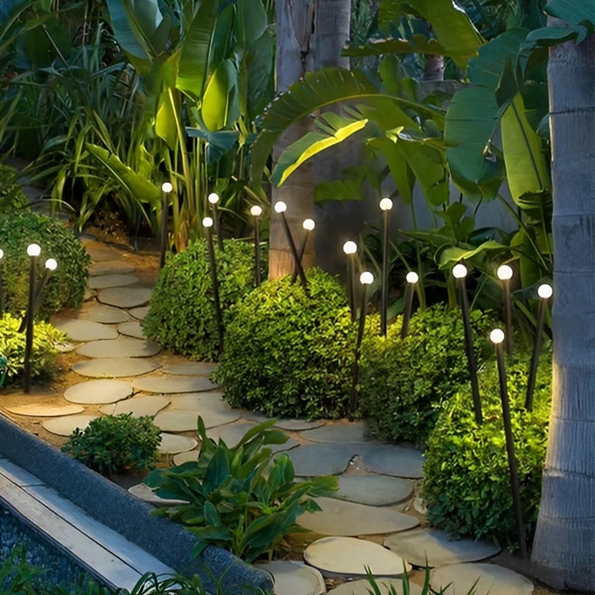 Modern Waterproof Firefly Outdoor LED Lawn Landscape Lights