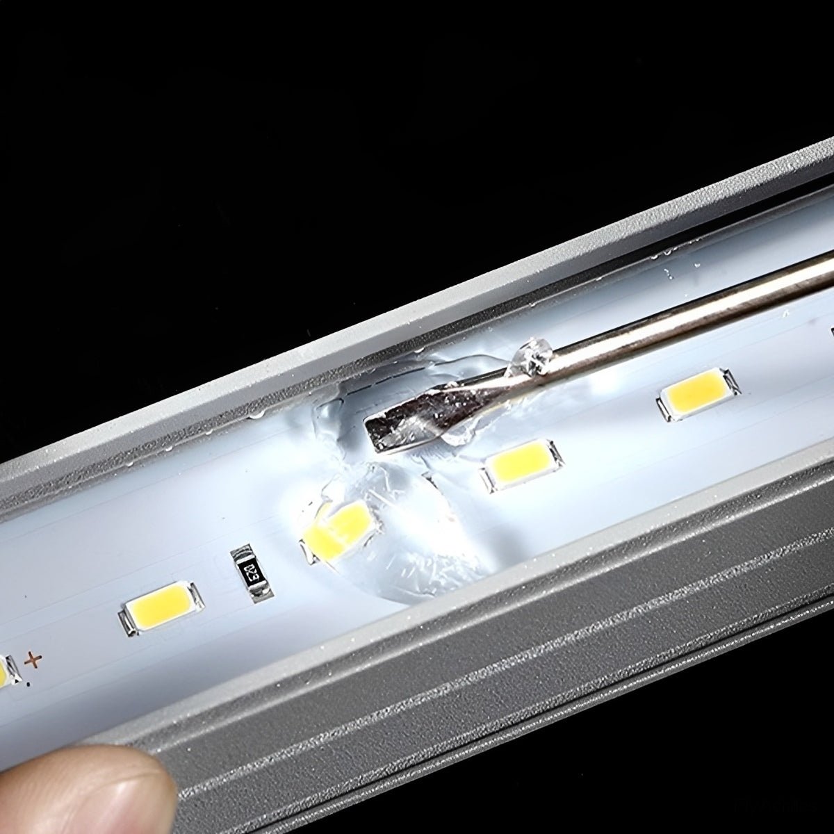 Modern Waterproof LED Linear Light Wall Washer DC24V Recessed light