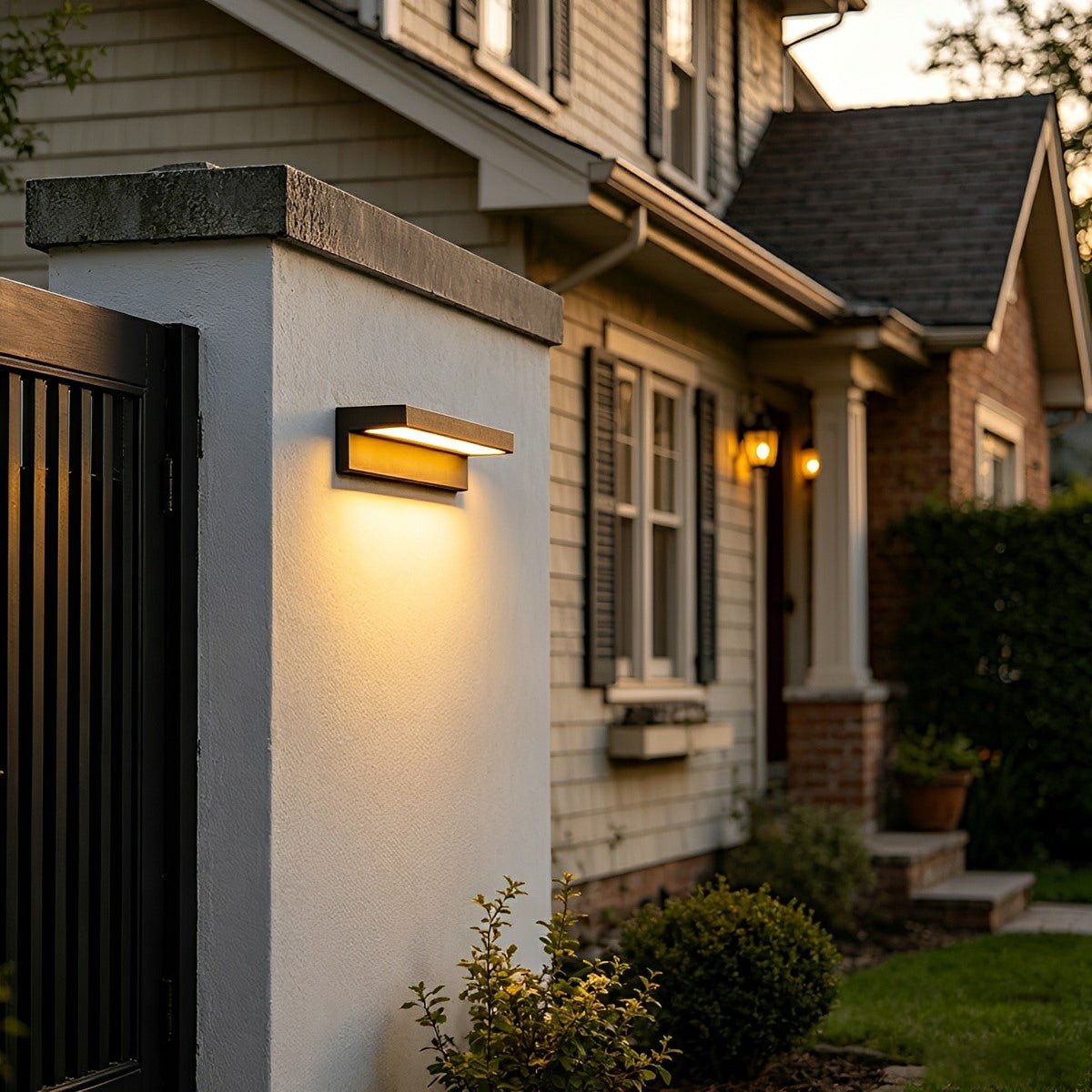 Modern Waterproof LED Long Strip Outdoor Porch Light
