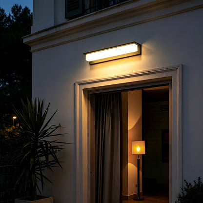 Modern Waterproof LED Long Strip Outdoor Porch Light - Flare Shack