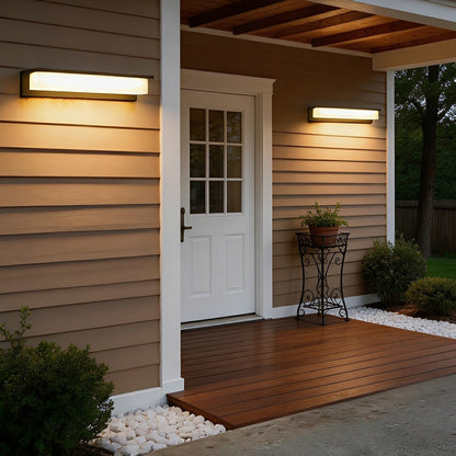 Modern Waterproof LED Long Strip Outdoor Porch Light