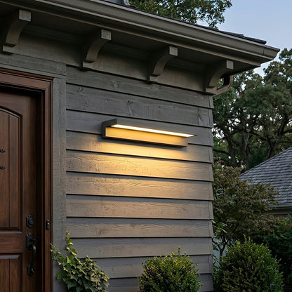Modern Waterproof LED Long Strip Outdoor Porch Light - Flare Shack