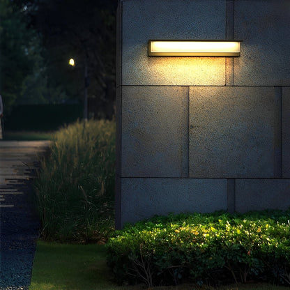Modern Waterproof LED Outdoor Long Strip Porch Light