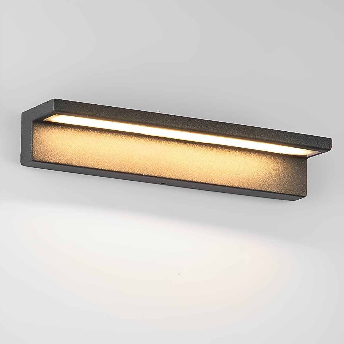 Modern Waterproof LED Outdoor Long Strip Wall Fixture Lamp Solar Wall Sconce Lighting - Flare Shack