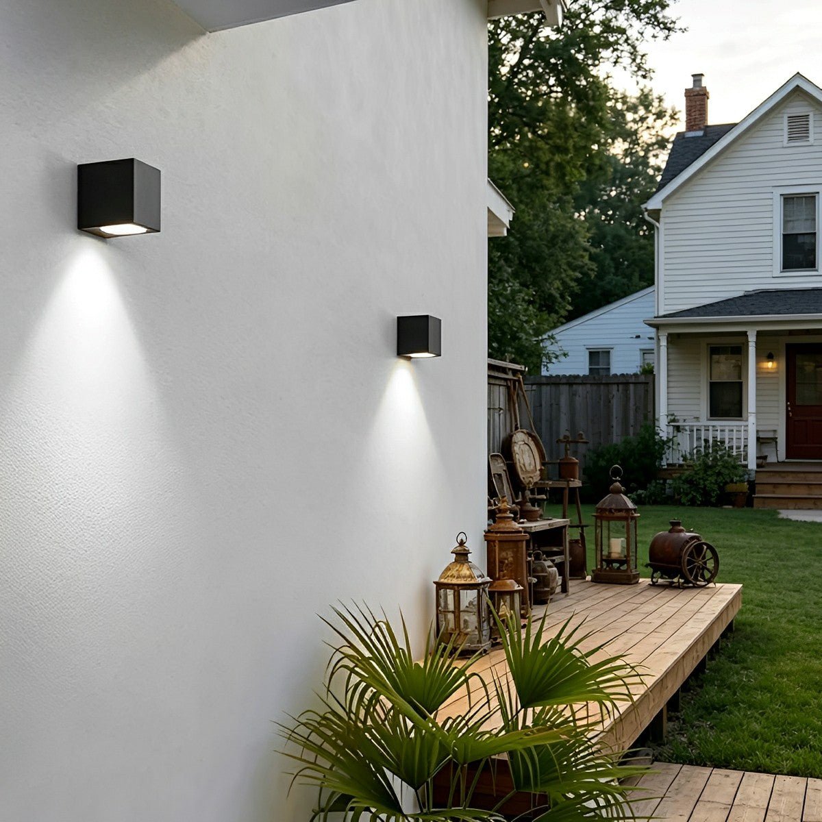 Modern Waterproof LED Outdoor Wall Washer Light - Flare Shack