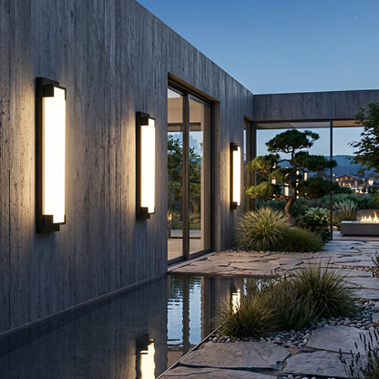 Modern Waterproof Linear Strip LED Outdoor Wall Lights