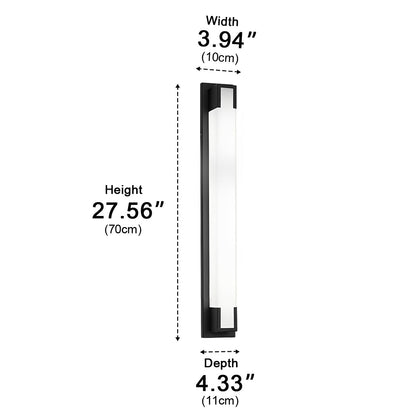 Modern Waterproof Linear Strip LED Outdoor Wall Lights