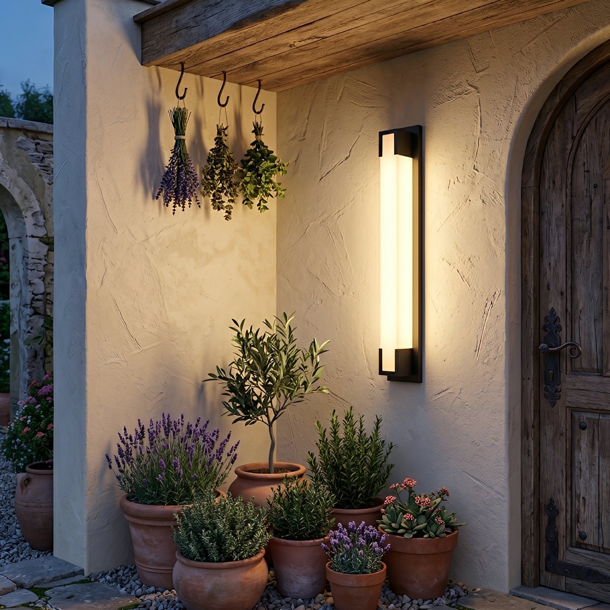 Modern Waterproof Linear Strip LED Outdoor Wall Lights - Flare Shack