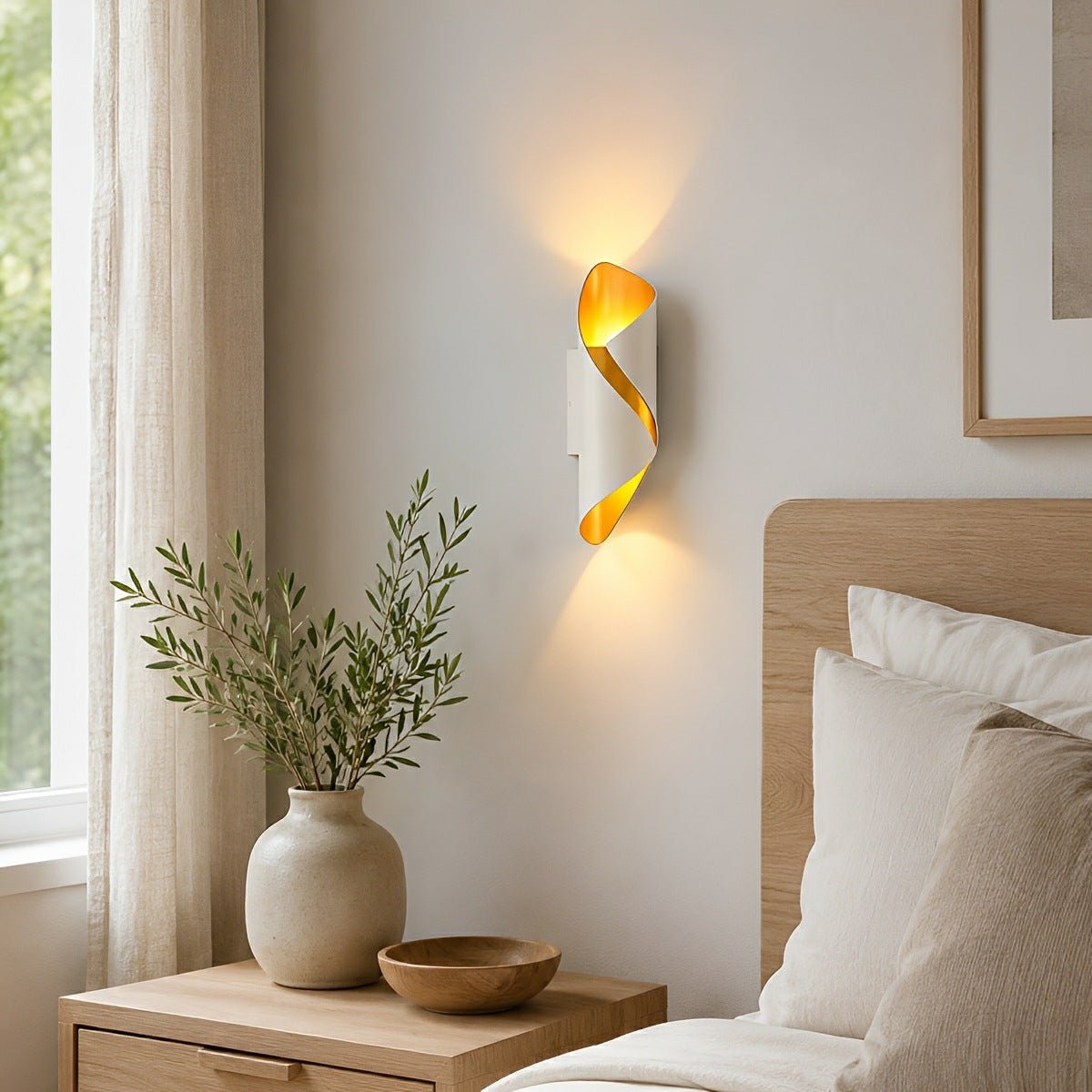 Modern Waterproof Outdoor LED Up and Down Light Wall Sconce - Flare Shack
