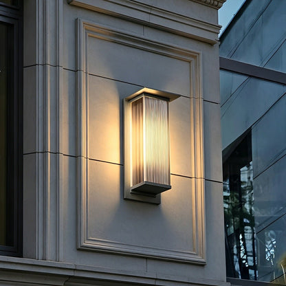 Modern Waterproof Rectangular LED Outdoor Wall Sconces Porch Light - Flare Shack