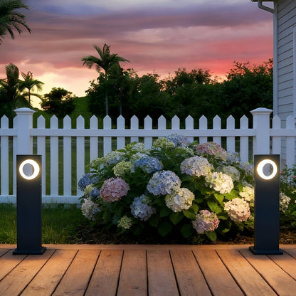 Modern Waterproof Ring-Round LED Outdoor Lawn Landscape Lighting