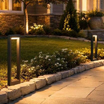 Modern Waterproof Rotatable LED Outdoor Pathway Light - Flare Shack