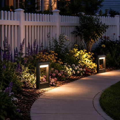 Modern Waterproof Rotatable LED Outdoor Pathway Light - Flare Shack