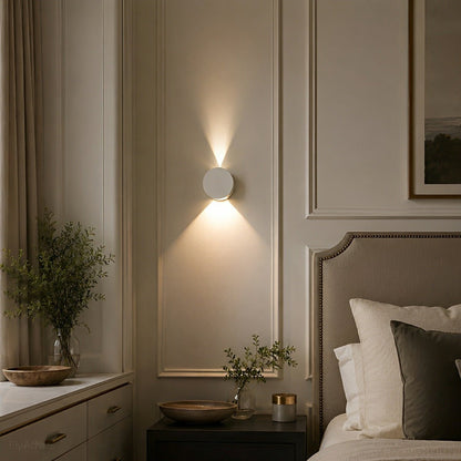 Modern Waterproof Round Up and Down Lights LED Wall Lights