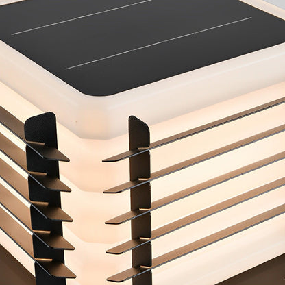 Modern Waterproof Square Fence LED Outdoor Post Lights