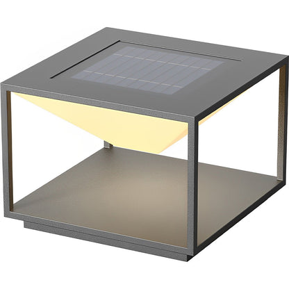 Modern Waterproof Square Mountain LED Outdoor Post Lights