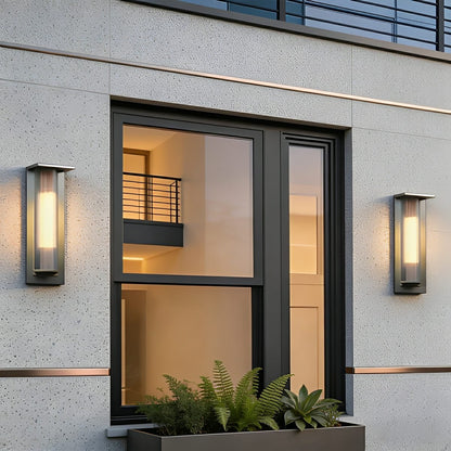 Modern Waterproof Triangle LED Porch Outdoor Wall Light - Flare Shack