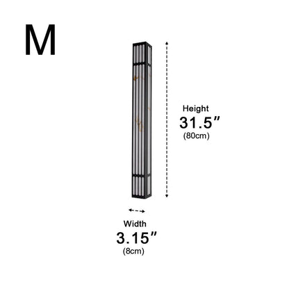 Modern Waterproof Vertical Outdoor LED Wall Sconce