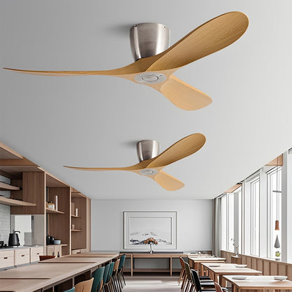 Modern Wing - inspired Blade DC Motor Reverse Ceiling Fan - Flare Shack