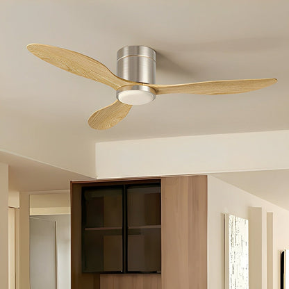 Modern Wing-inspired Blade Reverse Ceiling Fan-with Light