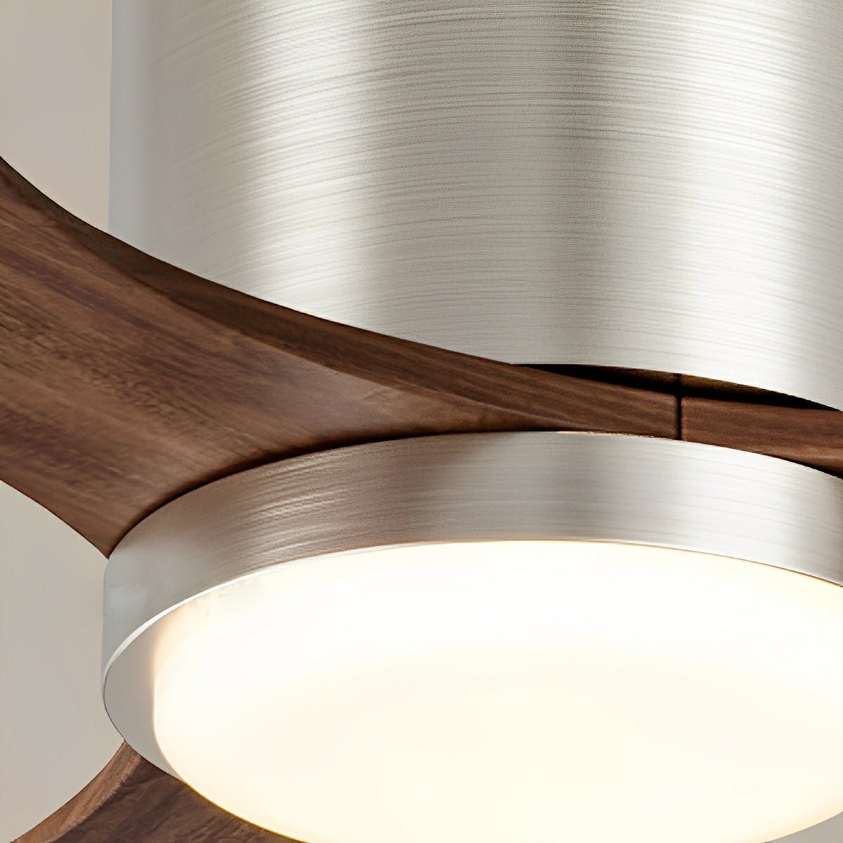 Modern Wing-inspired Blade Reverse Ceiling Fan-with Light