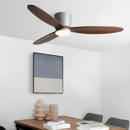 Modern Wood 6 - Speed Inverter Ceiling Fan Light - Flare Shack