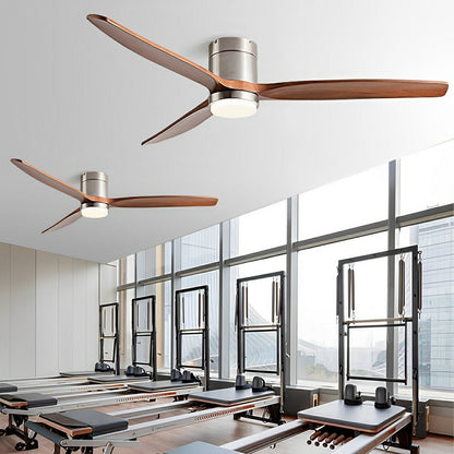 Modern Wood 6 - Speed Reverse Fan Ceiling Fan Light - Flare Shack
