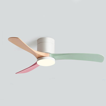 Modern Wood 6 - speed Variable Frequency Fan Light - Flare Shack