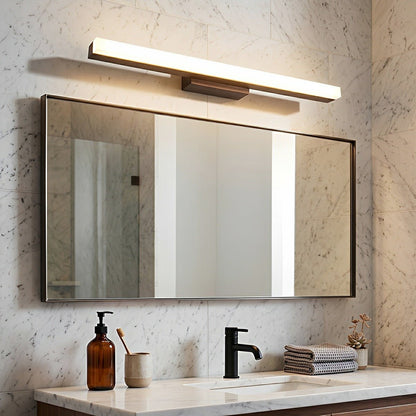 Modern Wood LED Vanity Light Minimalist Bathroom Mirror Wall Sconce - Flare Shack