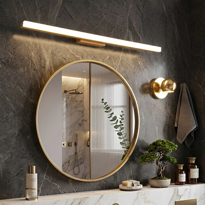 Modern Wood LED Vanity Light Minimalist Bathroom Mirror Wall Sconce - Flare Shack