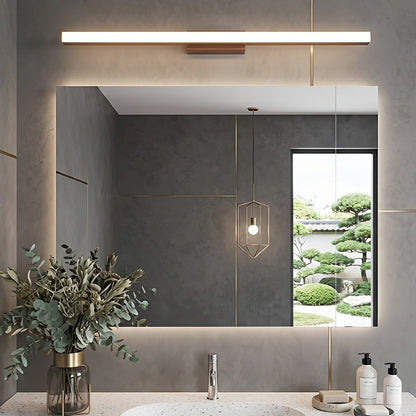 Modern Wood LED Vanity Light Minimalist Bathroom Mirror Wall Sconce - Flare Shack