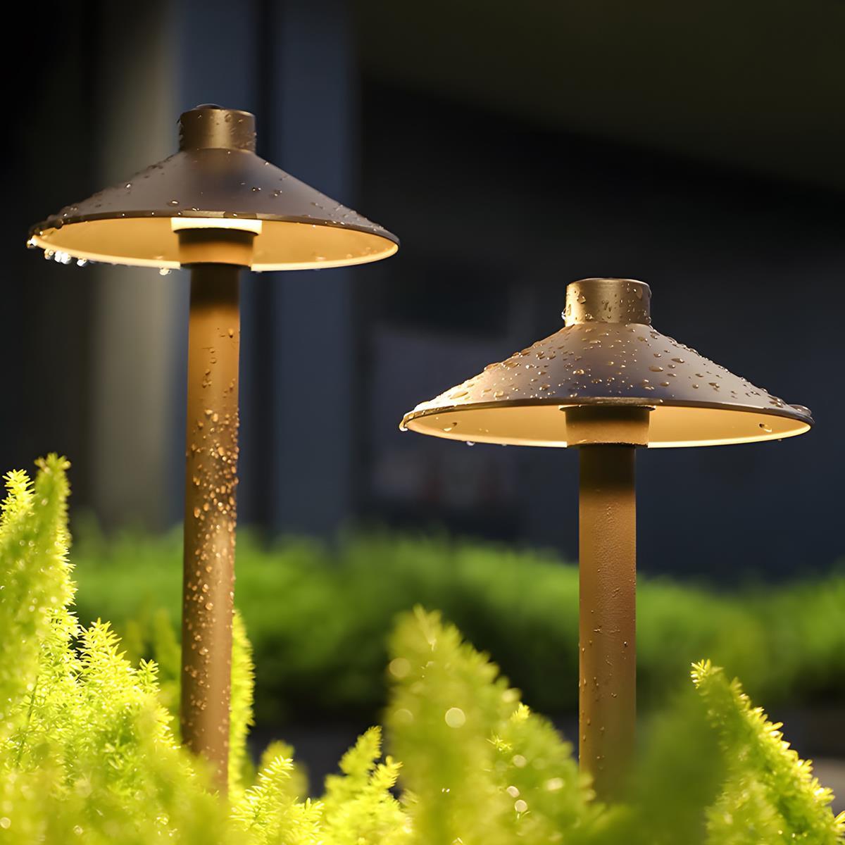 Mushroom Waterproof LED Outdoor Lawn Landscape Lighting
