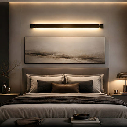 Nordic Ultra - thin Long Strip LED Rotatable Background Wall Light - Flare Shack