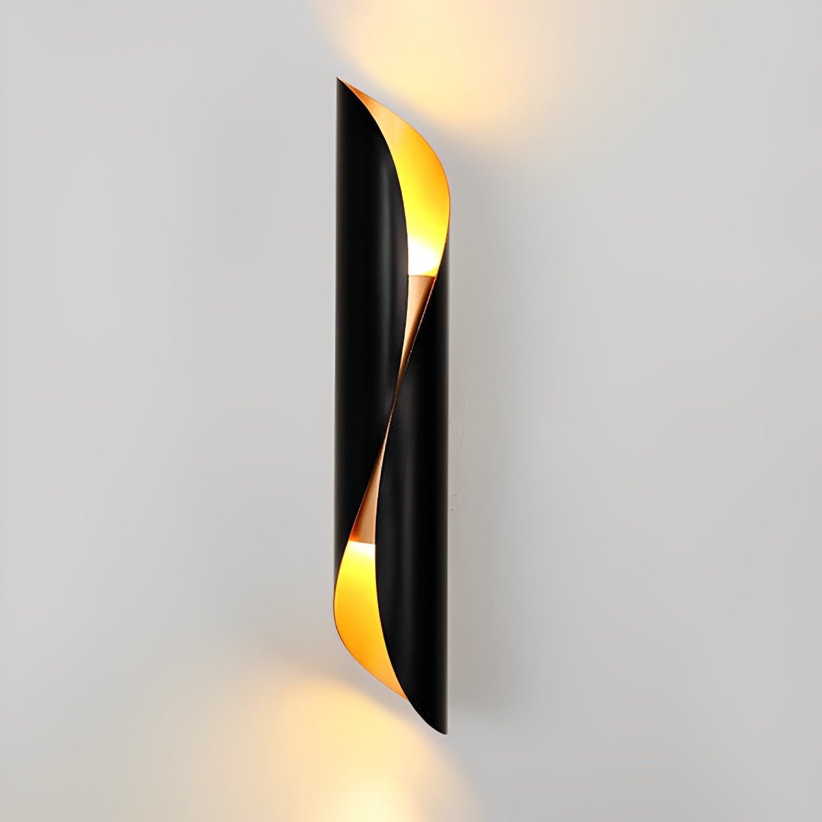Nordic Unique Metal Up and Down Wall Bedside Industrial Wall Sconce Fixture