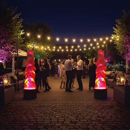 Outdoor Fake LED Flame Light Effects Lighting Christmas Bonfire Party Decor - Flare Shack