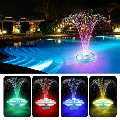 Outdoor RGB Floating Fountain Pool Light