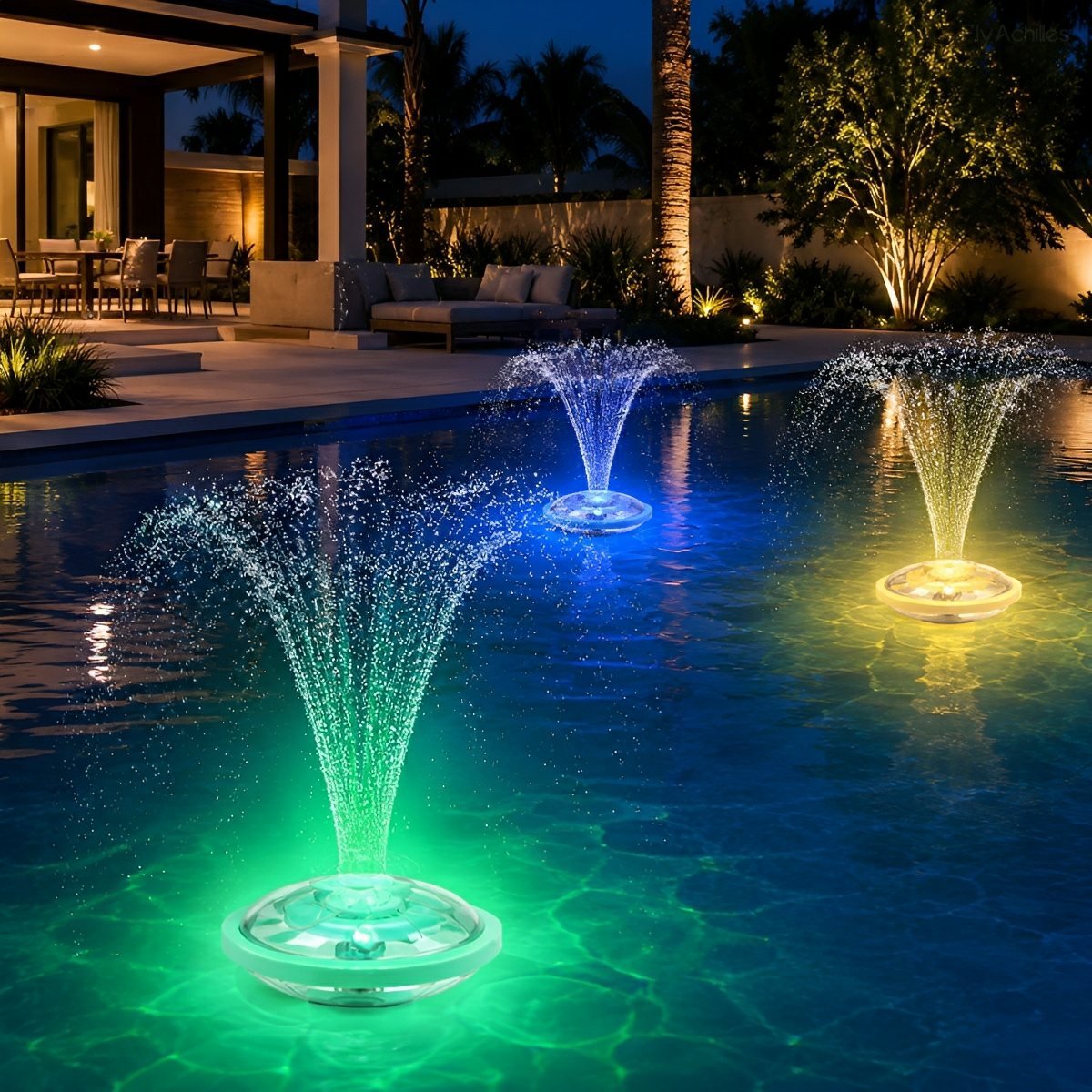 Outdoor RGB Floating Fountain Pool Light - Flare Shack