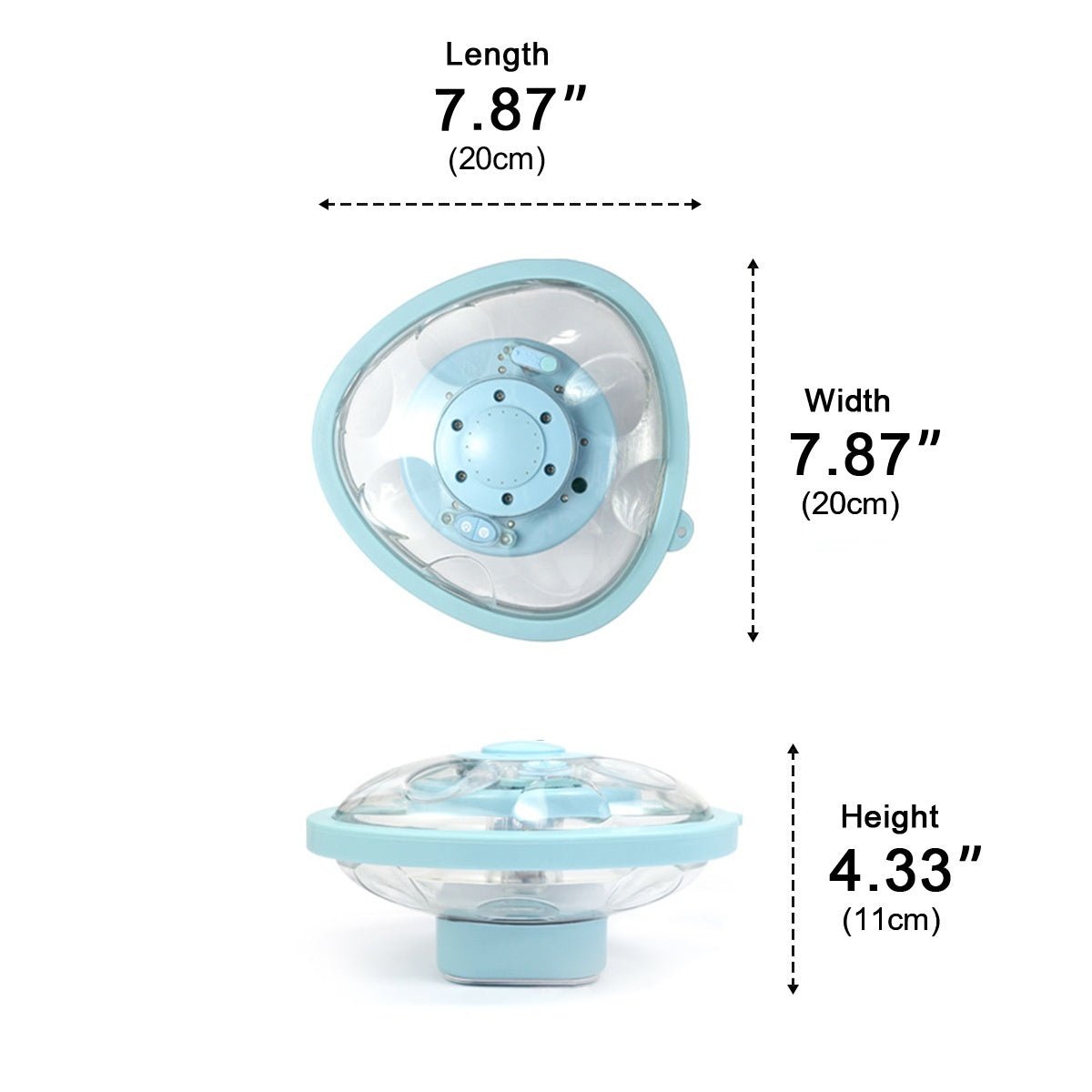 Outdoor RGB Floating Fountain Pool Light