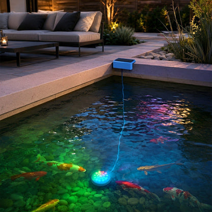 Outdoor Solar RGB Pool Light Underwater Lighting - Flare Shack