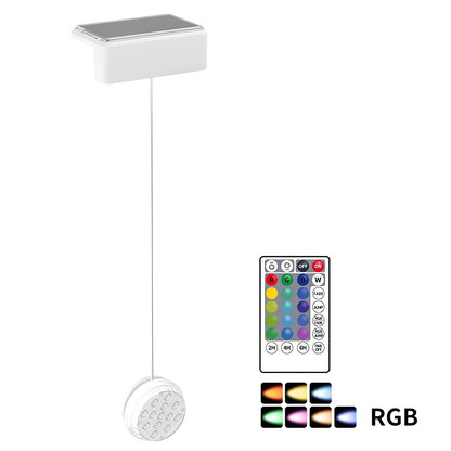 Outdoor Solar RGB Pool Light Underwater Lighting