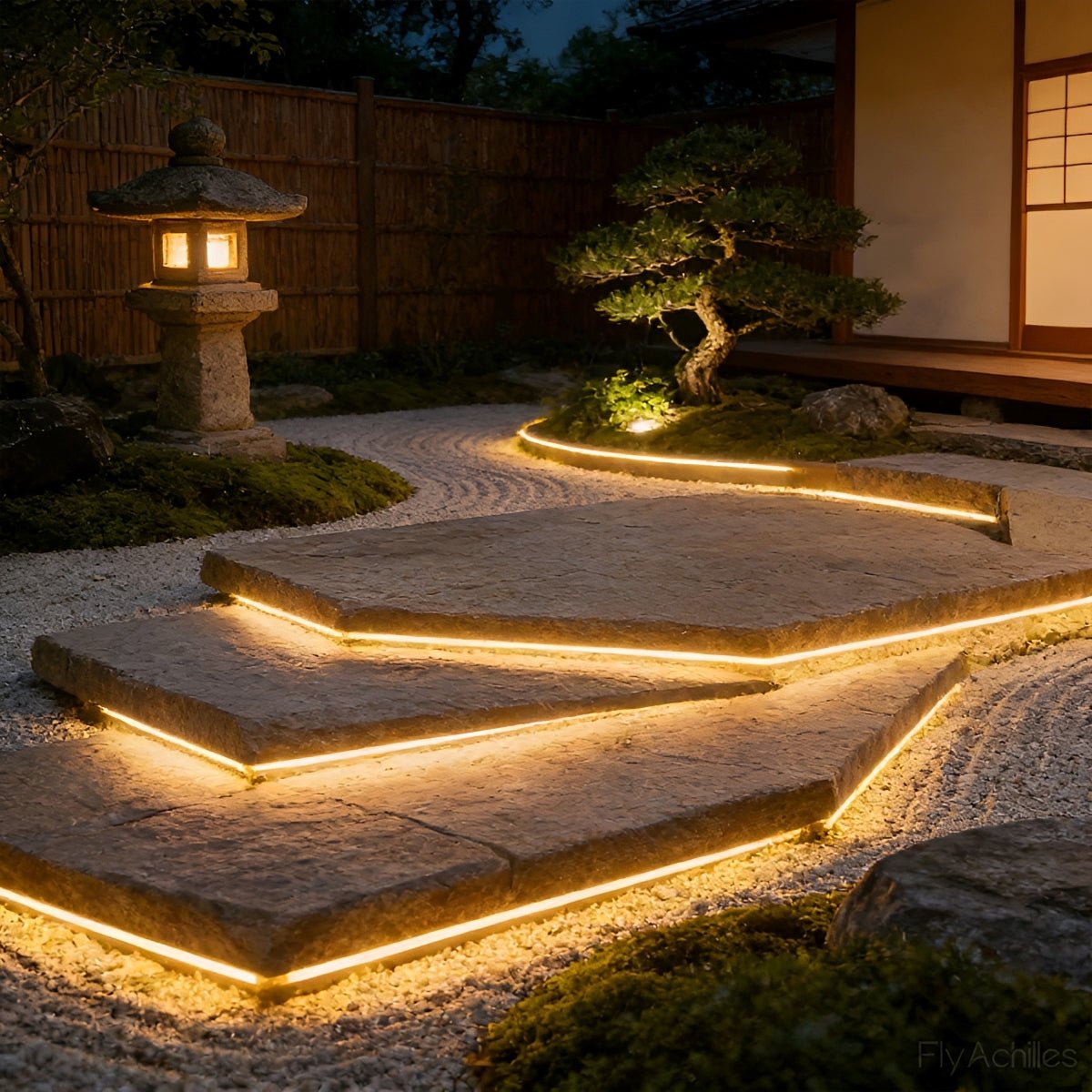 Outdoor Waterproof Flexible Rececessed Linear LED Strip Lights Stair Light DC24V - Flare Shack