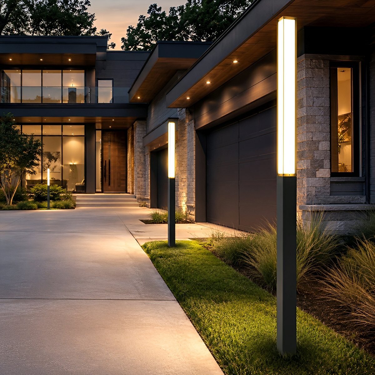 Outdoor Waterproof High Pole Post Lights Pathway Lights - Flare Shack