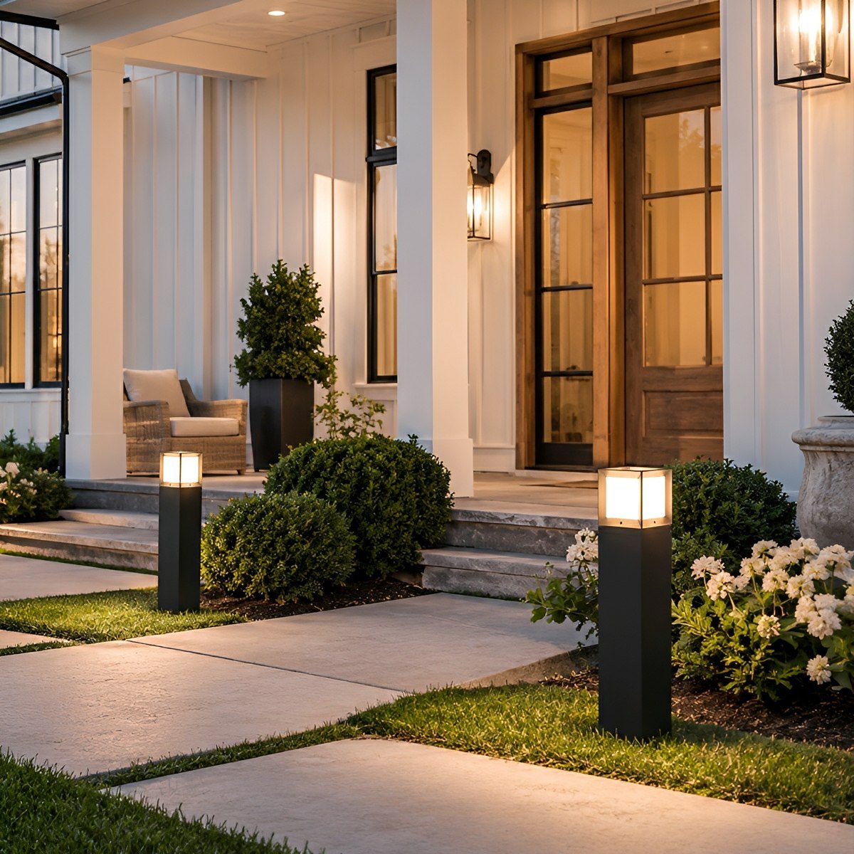 Outdoor Waterproof High Pole Post Lights Pathway Lights - Flare Shack