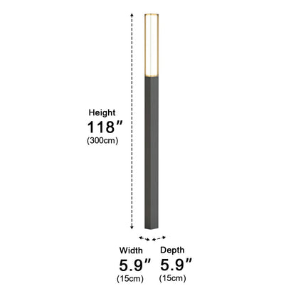 Outdoor Waterproof High Pole Post Lights Pathway Lights