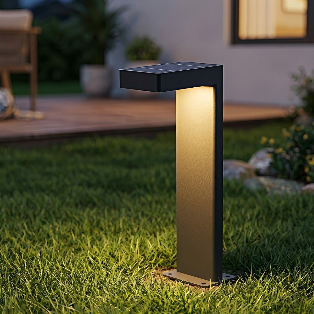 Outdoor Waterproof L-Shaped LED Bollard Light Path Light