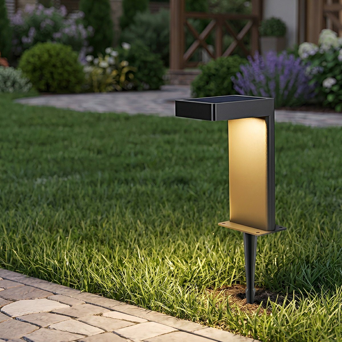 Outdoor Waterproof L-Shaped LED Bollard Light Path Light