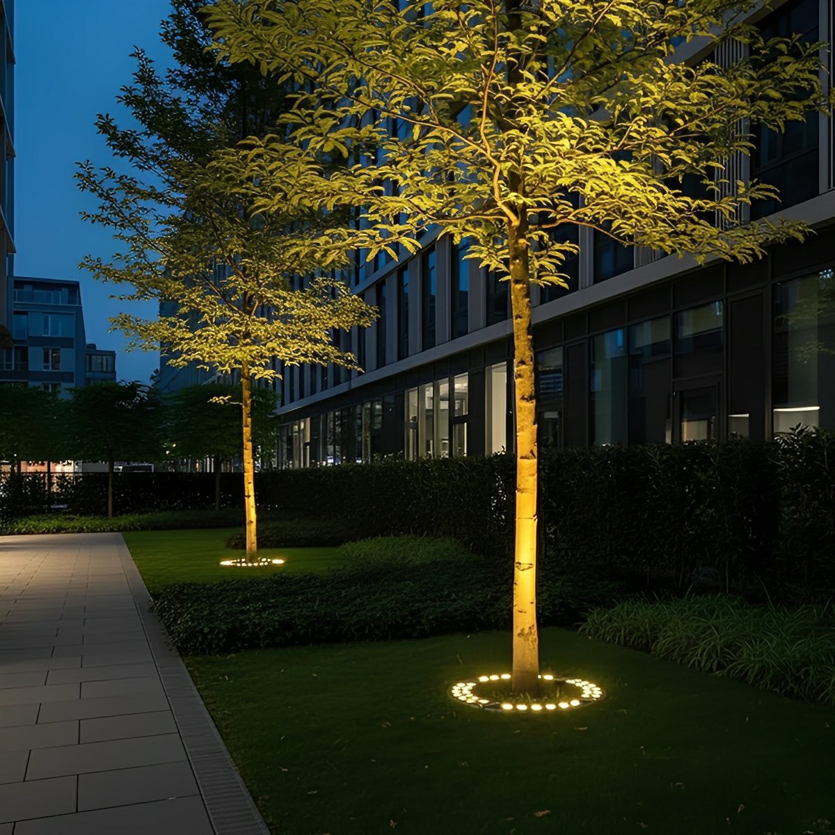 Outdoor Waterproof LED Arc Spot Lights for Trees Lawn