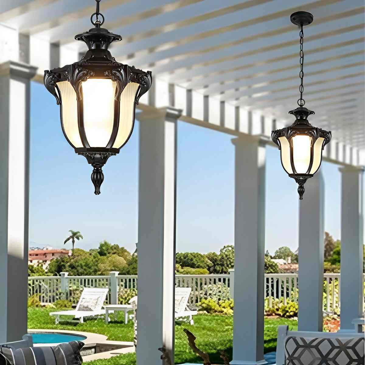 Outdoor Waterproof LED Ceiling Pendant Lights - Flare Shack